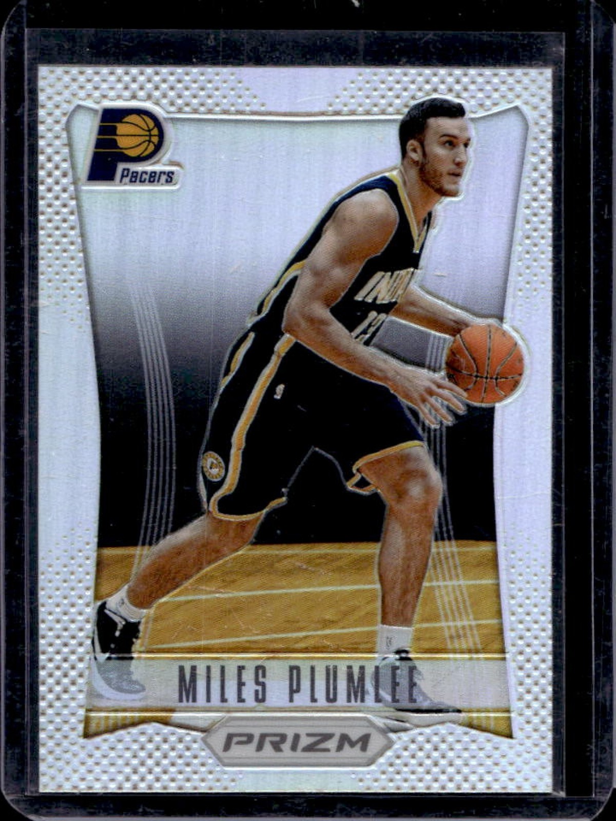 2012-13 Panini Prizm Miles Plumlee Silver Prizm Rookie RC #263 Pacers