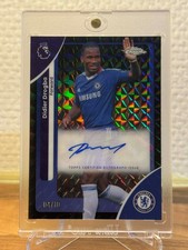 Topps Chrome Premier League 2026 Didier Drogba Auto 4/10 Black Geometric