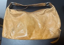 Frye Camel Leather Hobo Bag