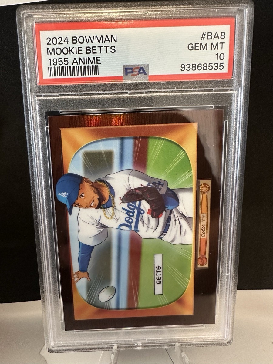 2024 Bowman - '55 Bowman Anime Mookie Betts #BA-8 for sale