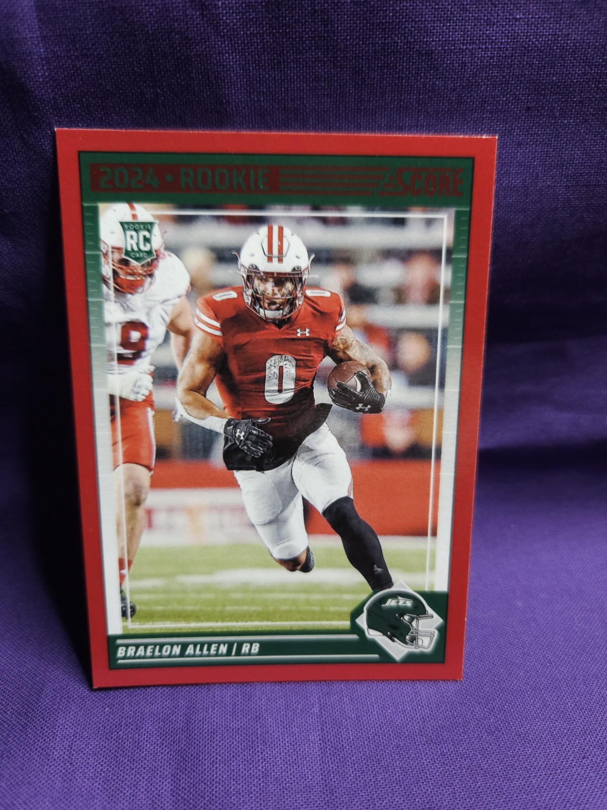 2024 Score - Rookies Braelon Allen #390 Red (RC)