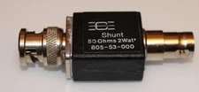 805-53-00 50 Ohm 2 Watt BNC Shunt 2W - Very Good Condition, Guaranteed good