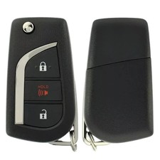 2019-2024 Toyota RAV4 / 3-Button Remote Flip Key / PN: 89070-0R300 / GQ4-73T H