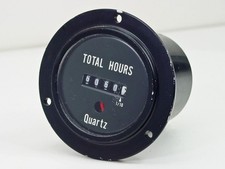 Taltronics 899300 Quartz Total Hours Meter Gauge Panel Mount D1431 Hour Counter