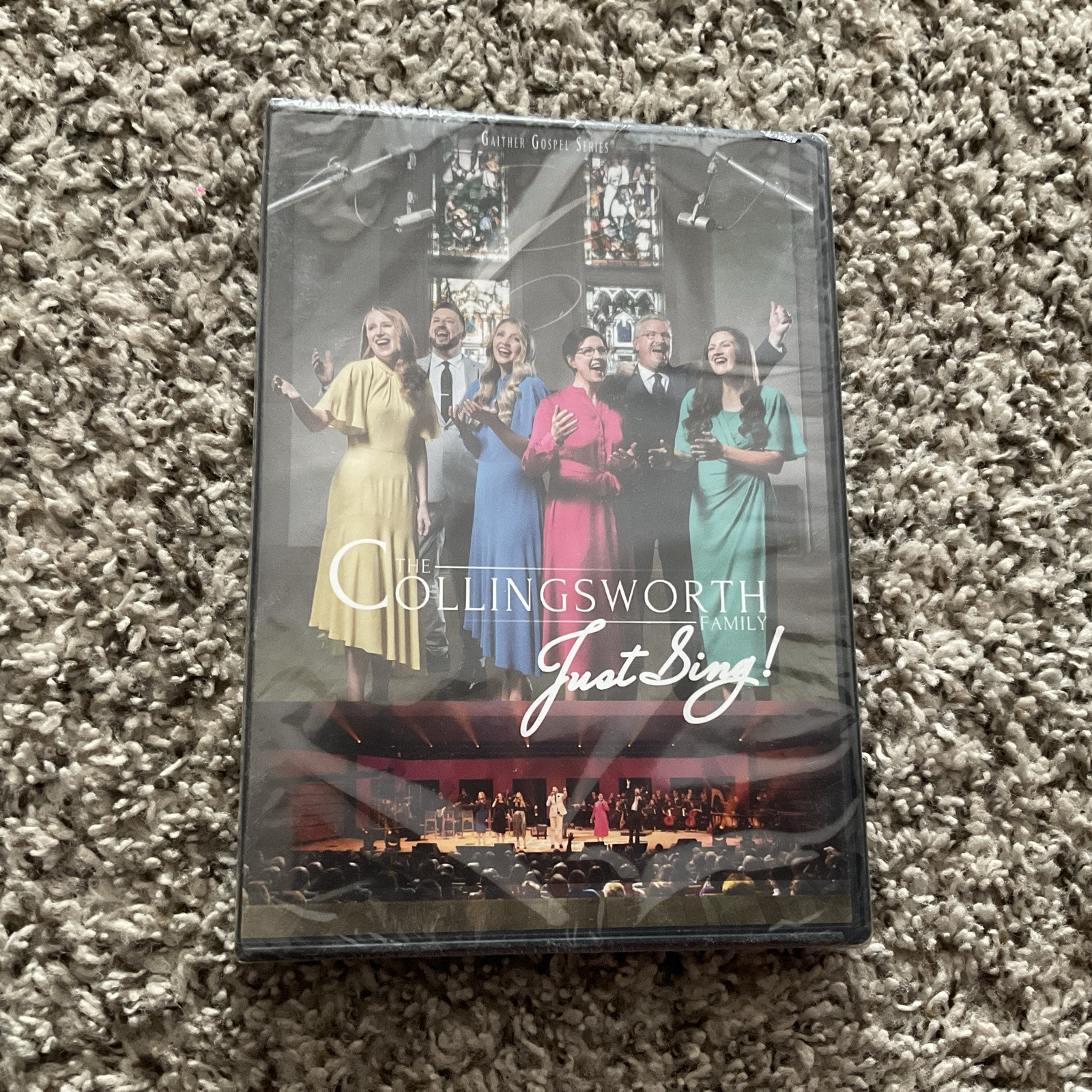 COLLINGSWORTH FAMILY: JUST SING! NEW DVD - Sealed!