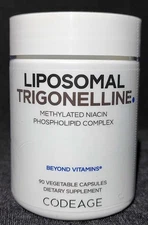Liposomal Trigonelline Codeage Dietary Supplement 90 Capsules