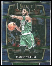 Jayson Tatum 2021-22 Panini Select Blue (Retail Base) #77