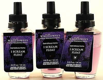 QTY 3 - Bath & Body Works I SCREAM FLOAT Wallflowers Home Fragrance Oil Refills