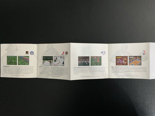 EA Sports The Ultimate Judge 97 SEGA Saturn Insert Catalog Only - Picture 3 of 4