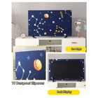 Stretchable Dustproof Slipcover 65inch TV Monitor Cover Indoor Decor Foldable