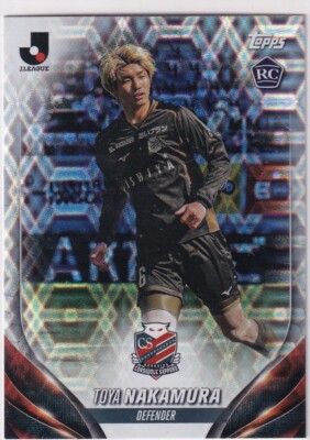 Topps 2024 J-League J.League Soccer No. 64 Toya Nakamura Rookie Holo