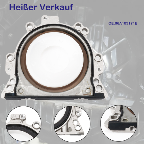 81-90010-00 Wellendichtring Kurbelwelle Dichtungen passt für Audi Seat Skoda,VW