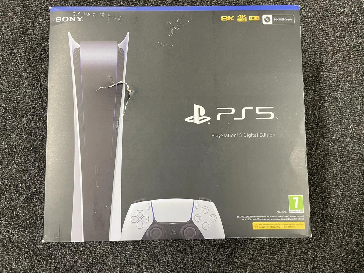 Playstation 5 digital edition console uk outlet
