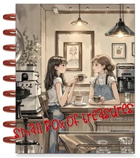 Coffee with a Friend Cover Set for use with Classic Happy Planner~