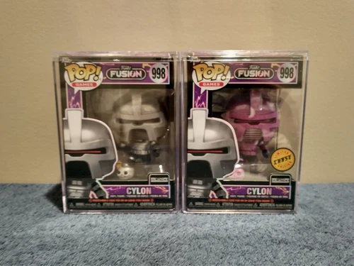 Funko Pop! Funko Fusion Cylon #998 Common & Chase W/Protector (NEW)