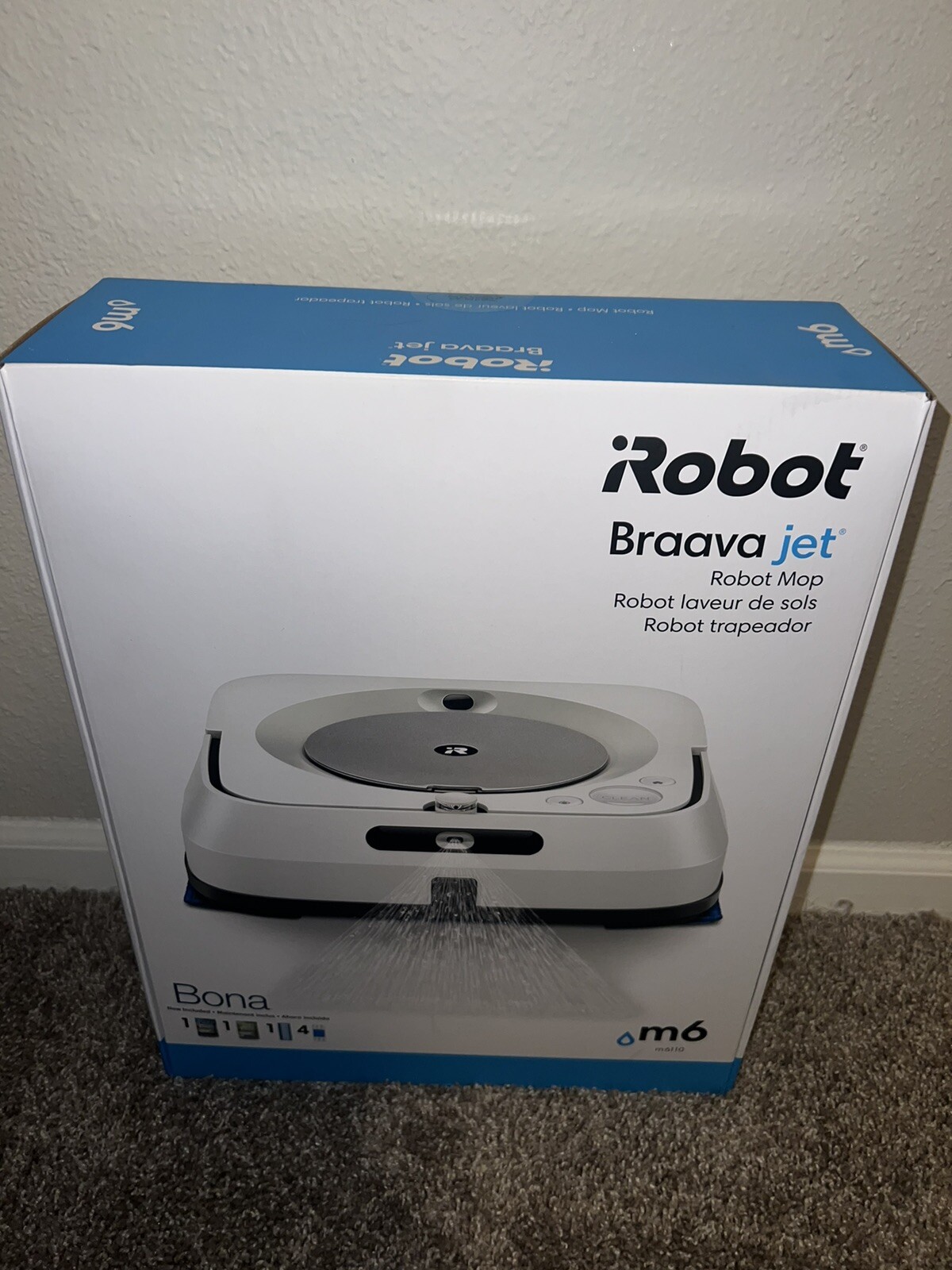 HOT Mop Braava Jet 390t Trapeadora Braava M6 Trapeadora