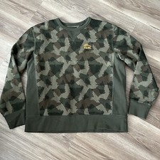 L.L.Bean TODD SNYDER Green Camouflage Pull Over Sweater Men Sz XXL