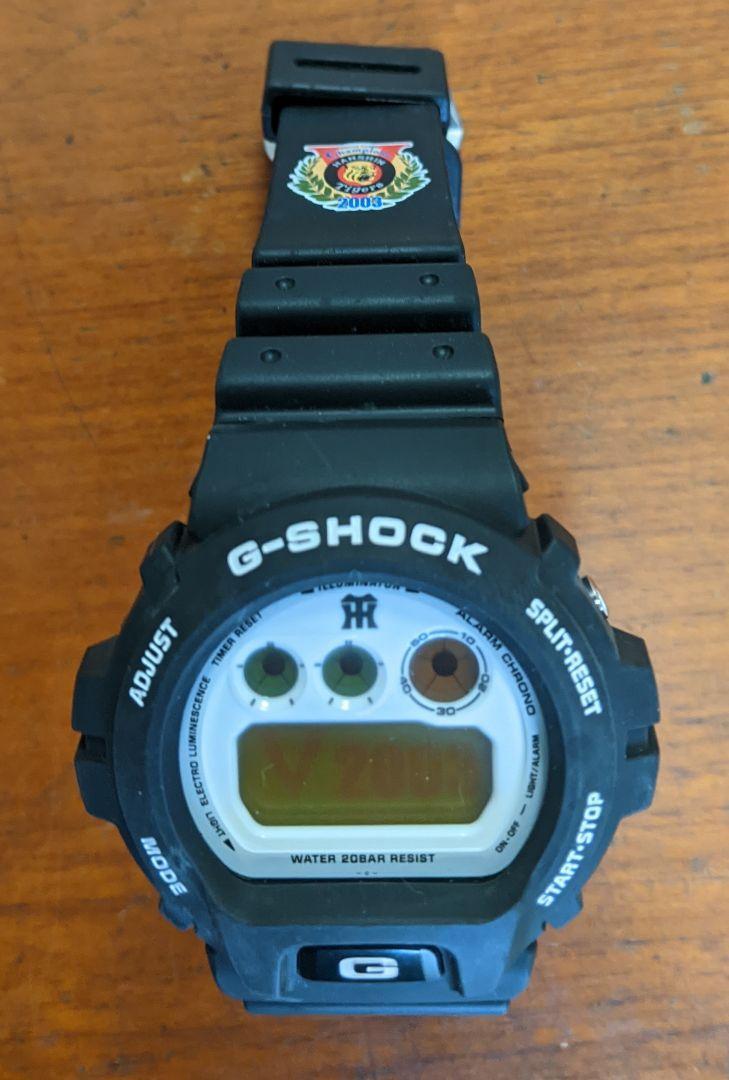 【希少】CASIO G-Shock 2003 HANSHIN Tigers 優勝 希少】CASIO G-Shock 2003 HANSHIN Tigers 優勝