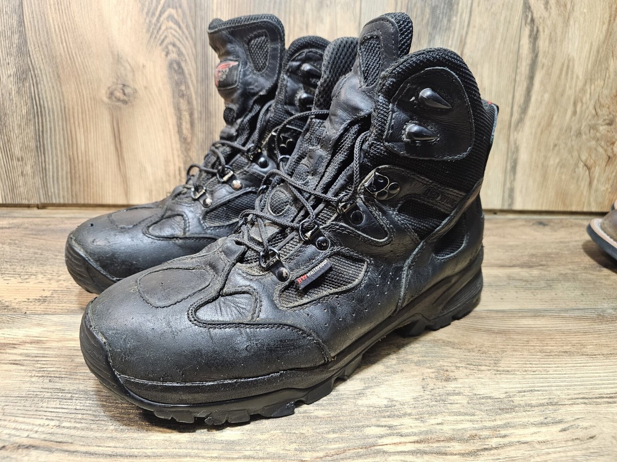 Red Wing 8690 TruHiker 6 Inch Boots Men’s 11 D Waterproof Black Vibram Work Iron Men main image 2