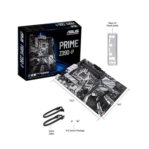 ASUS Prime Z390-P LGA 1151 Intel Z390 SATA 6Gb/s USB 3.1 ATX Intel Motherboard - Picture 6 of 7
