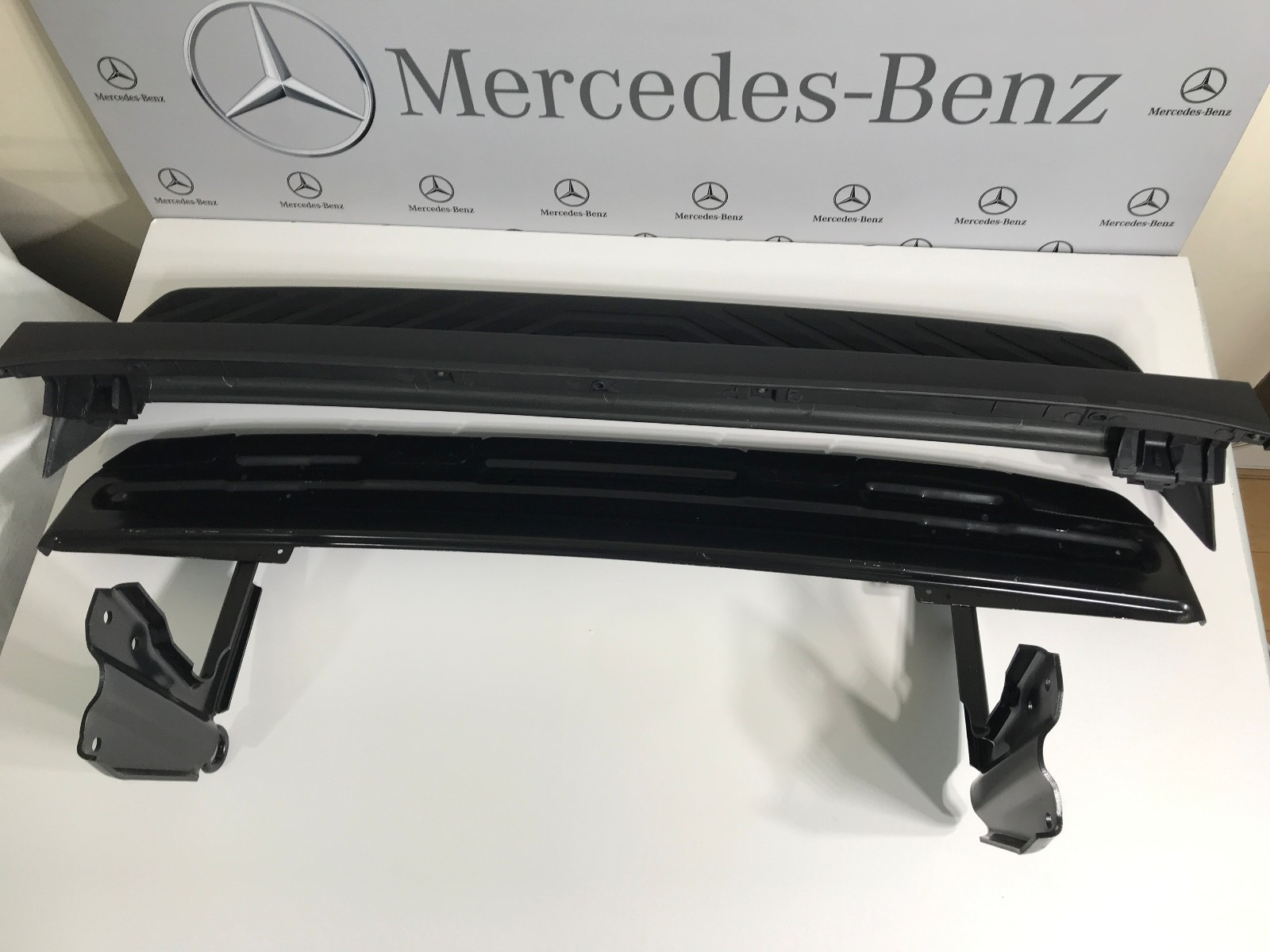 Mercedes Sprinter Rear Bumper Step Metal Bracket+Plastic Cover Fits