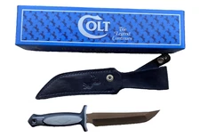 Colt Brand Knife- CT10 Black Diamond Defender- New in Box-RARE/Vintage!