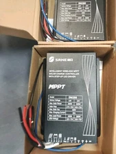 SRNE DM200 Intelligent Wireless MPPT Solar CHrge Controller W/STEP UP LED DRVR