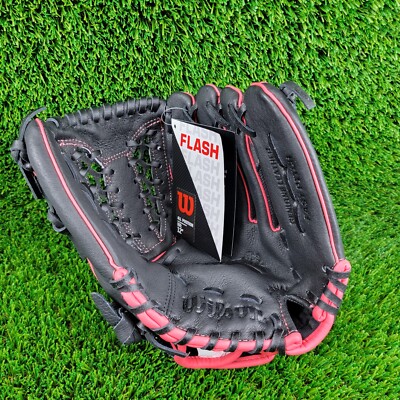 New Wilson Flash 12'' Youth Fastpitch Softball Glove 2022 Youth Outfield Model RH
