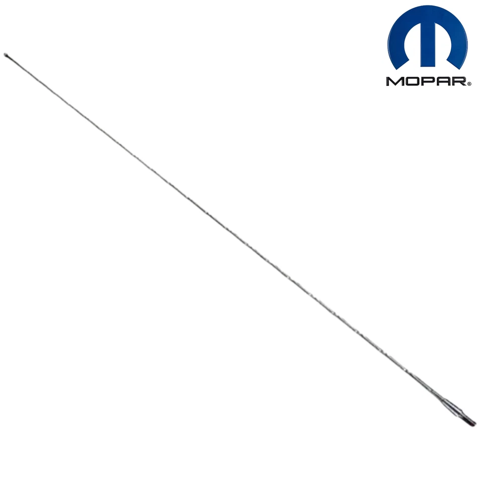 Antena mestre para Chrysler Dodge RAM Jeep aço inoxidável 56038725AC OEM MOPAR - Imagem 2 de 4
