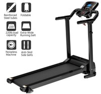 Folding Electric Treadmill Jogging Running Walking Motorised Home Fitnes Machine