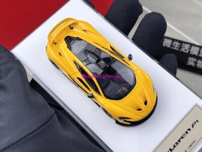 DMH 1:64 Yellow P1 Super Racing Sports Model Diecast Resin