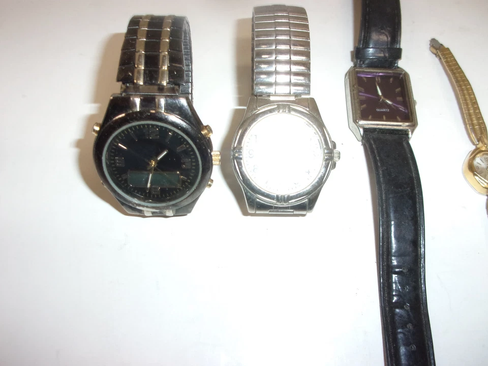 Lote de 10 relojes para piezas o reparación 3 para hombre y 7 para mujer M z Berger, cuartos de galón A12 Foto 3 de 4