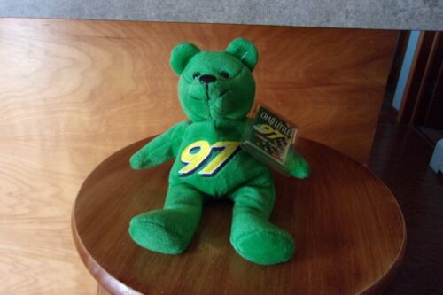 John Deere Racing Chad Little #97 beanie type bear  NEW CONDITION retired ERTL - Picture 1 of 3
