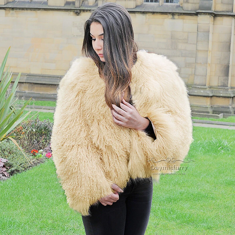Lightweight top fur jacket