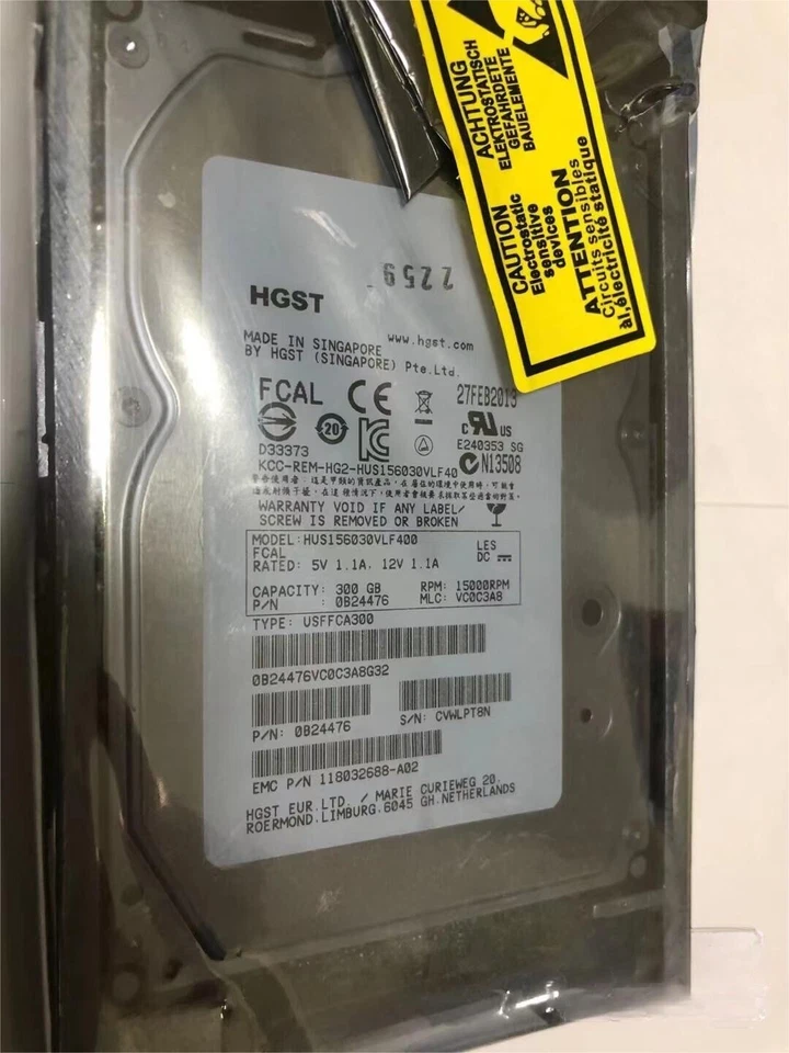 EMC 300G 15K 4GB FC HDD 101-000-193 Hard Disk - Image 2 of 3