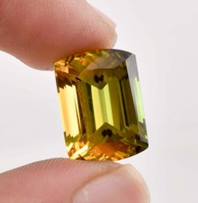 Flawless Natural Bi-Color Tourmaline GIT Certified Gemstone All Size Available