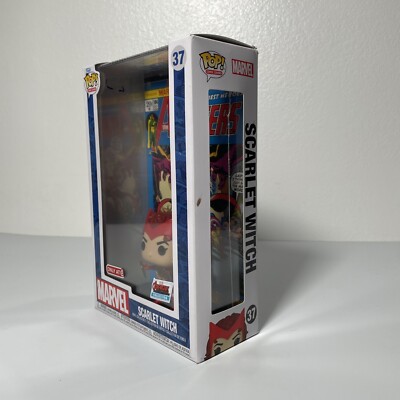 FUNKO POP コミックカバー　スカーレットウィッチ　海外限定日本未発売 Funko POP! Comic Cover: Marvel - Scarlet Witch Avengers 37