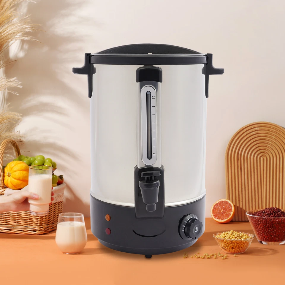 Cafetera comercial 1800 W acero inoxidable dispensador de café caliente restaurante EE. UU. Foto 2 de 4