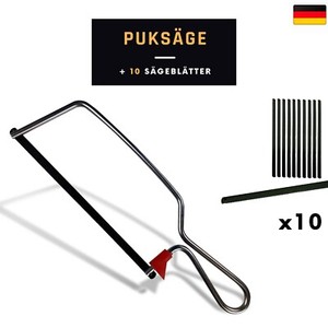 FAST WORLD 10er Set Sägeblätter 155mm - Universal Sägeblätter Für Holz Metall Kunststoff