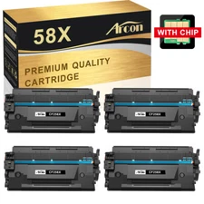 CF258X 58X Toner Compatible With HP LaserJet Pro M404dn M428fdw With Chip LOT
