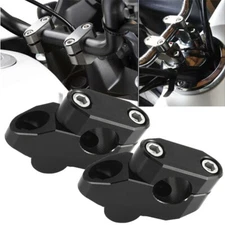 7/8" Handle Bar Clamp Extend Motorcycle 22mm Handlebar Riser Mount For Honda ATV