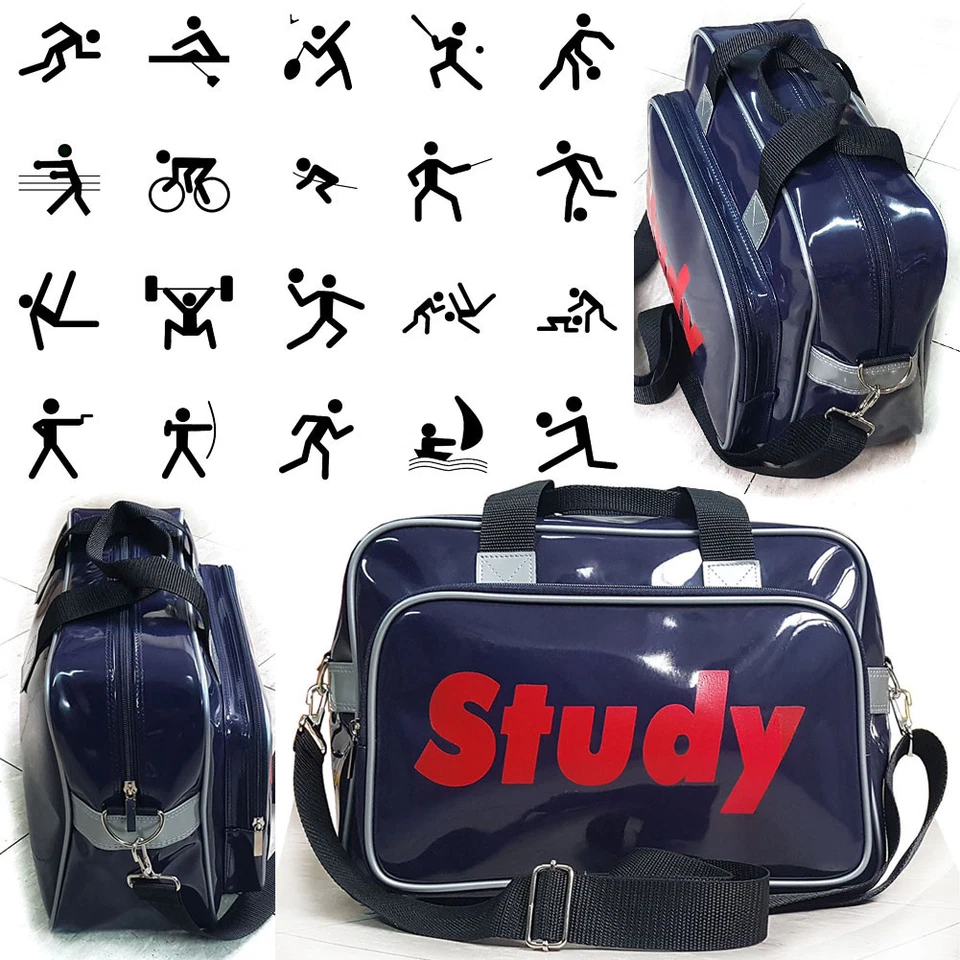 Nuevo charol gimnasio entrenamiento fitness bolsa de lona bolsa de natación bolsa de viaje Foto 3 de 3