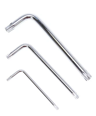 AQBAU Torx Winkelstiftschlüssel Winkel Stift TX CrV T10 mm bis T50 mm