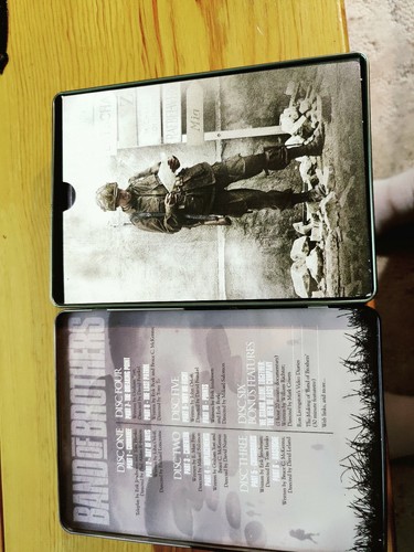 Band of Brothers DVD 2002 6-Disc Set HBO Complete Series Collection - Tin Case - Picture 5 of 6