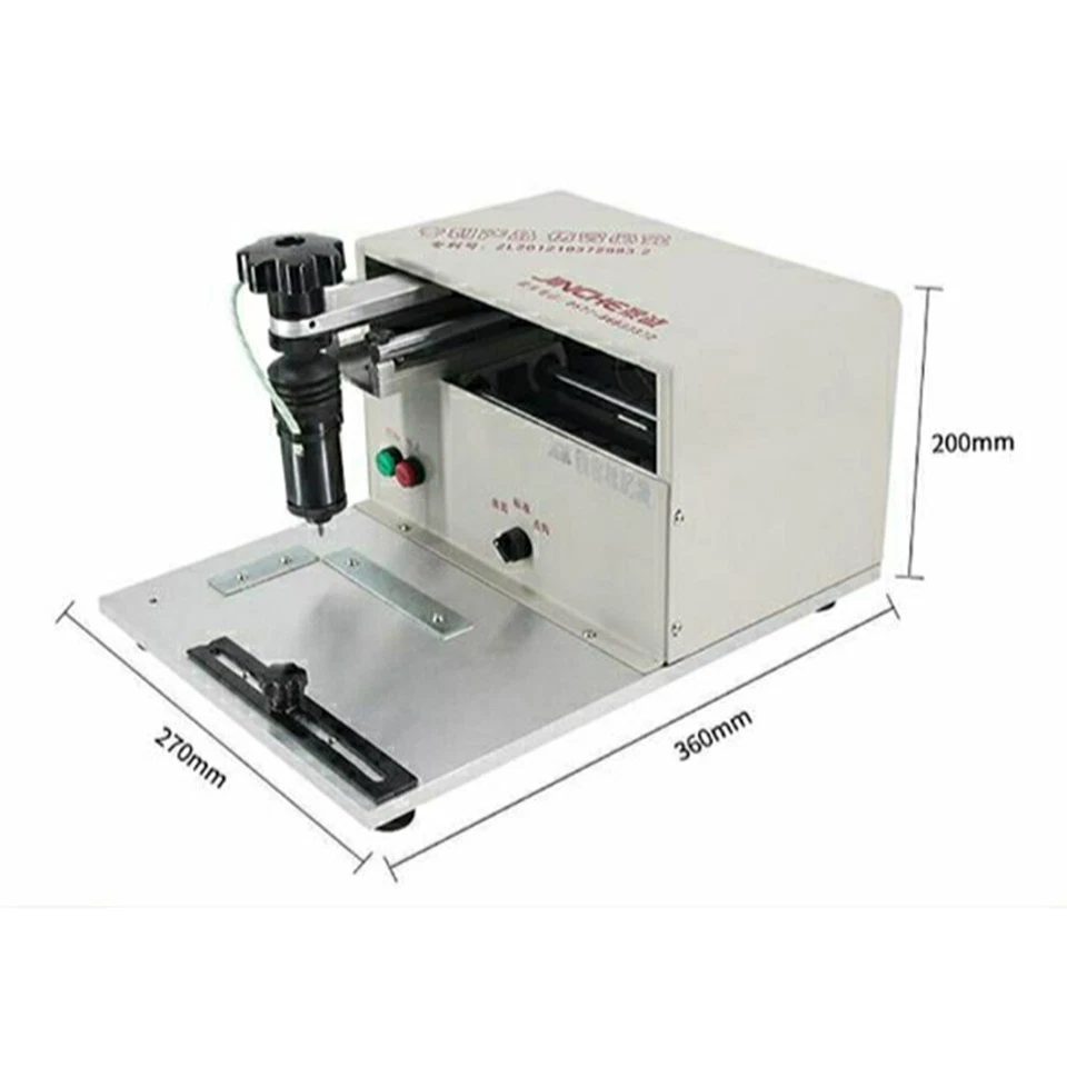 110V Desktop Electric Marking Engraving Machine Nameplate Tags Metal Marking USB - Image 2 of 4