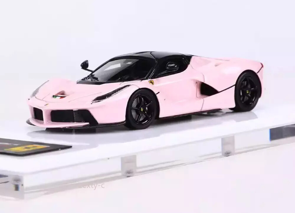 ミニカー DMH 1/64 Ferrari LaFerrari Aperta DMH 1:64 Red Laferrari Aperta Convertible Sports Model