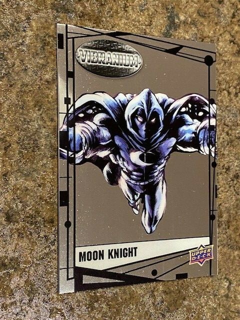 2015 Marvel Vibranium Base Chrome #58 MOON KNIGHT Combo Ship NM/M😍*