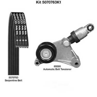 Serpentine Belt Drive Component Kit-Auto Trans Dayco 5070763K1
