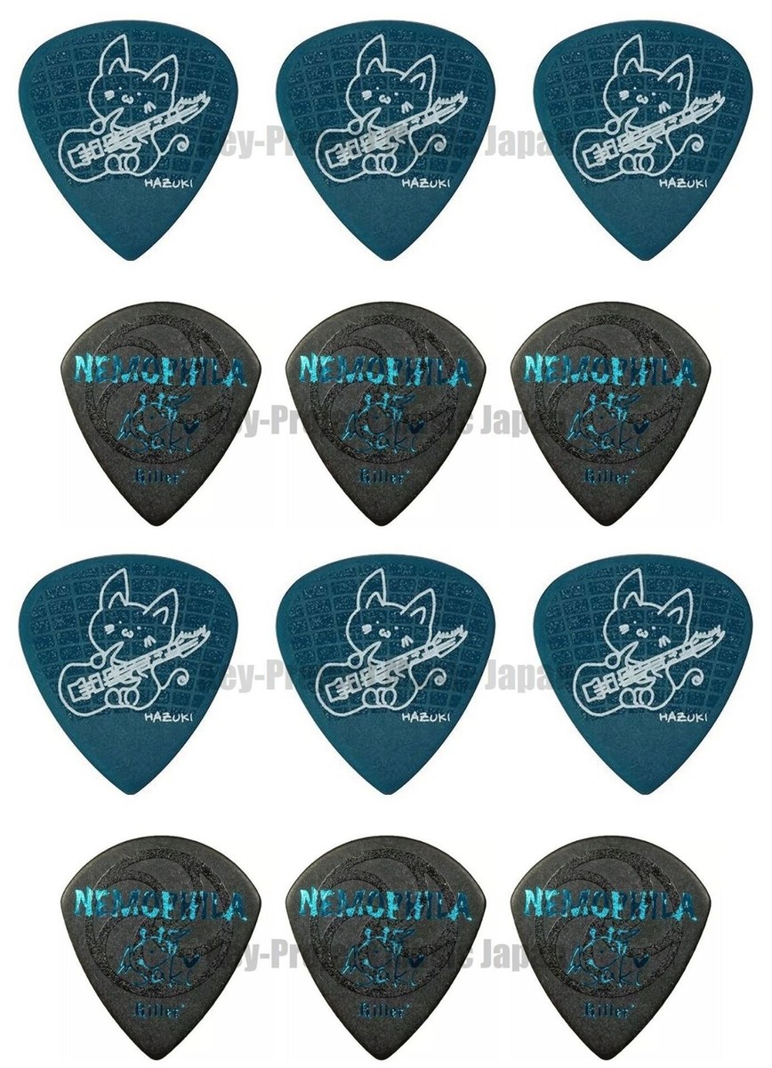 NEMOPHILA HAZUKI Model Guitar Pick x 3 & SAKI Model Guitar Pick x