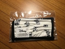 New Official Disney Minnie Mouse Cloth Face Mask - Large  In Hand  